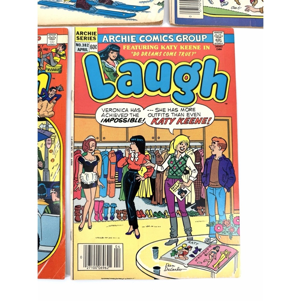 Archie Laugh Comic Lot 7 Issues #353 355 360 373 377 378 382 Vintage - Picture 8 of 16